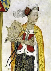 Devět statečných mužů a devět statečných žen, detail Lampeto, 1418-30